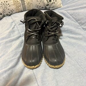 Nautica Black Winter Boots